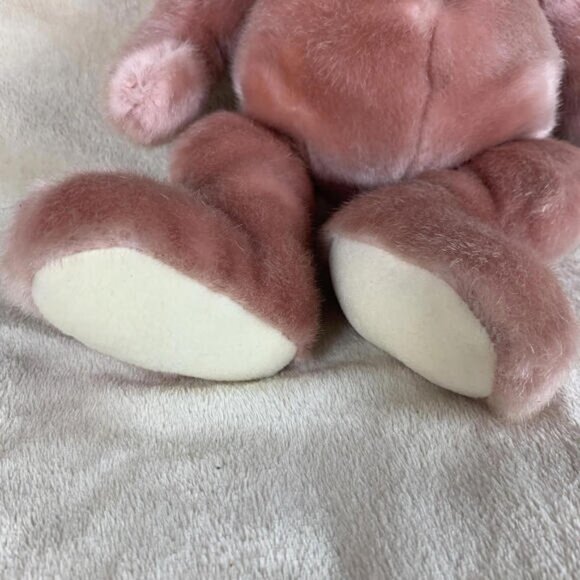 Gund 2002 Peoples Diamond Make Wish Mother Bear Pink Stuffed Plush Teddy Vintage - Picture 2 of 13